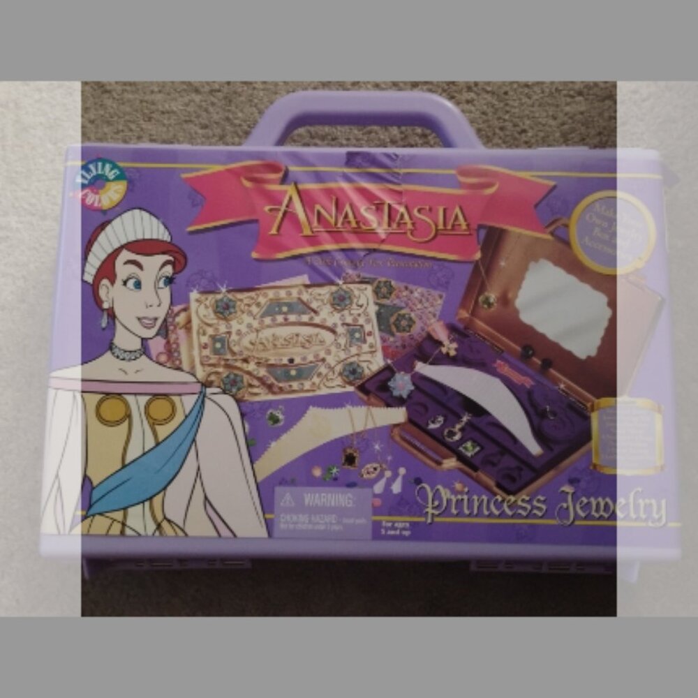 1997 VTG Anastasia Princess Jewelry Kit
